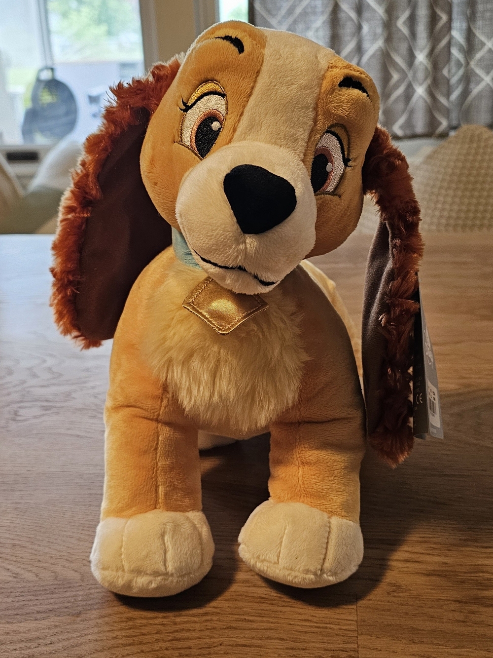 NWT Disney's Lady And The Tramp Stuffed Dog